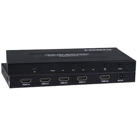 Network Technologies Low-Cost 4K 6.75Gbps Hdmi Quad SPLITMUX-4K6GB-4LC